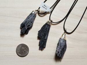 Black Kyanite Necklace